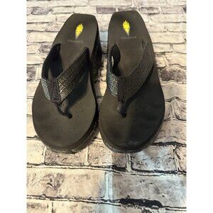 Volatile Island Women's Sandal Size 8 Black